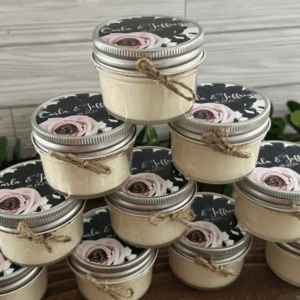 100 - Custom 4oz Soy Candle Favors