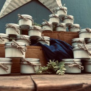 24 - Custom 4oz Soy Candle Favors