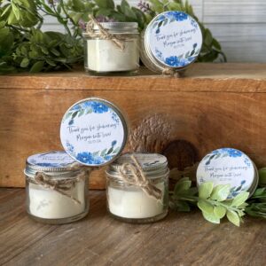 20 - Custom 2oz Soy Candle Favors