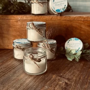 12 - Custom 2oz Soy Candle Favors