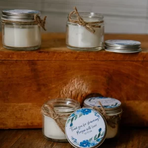 70 - Custom 2oz Soy Candle Favors